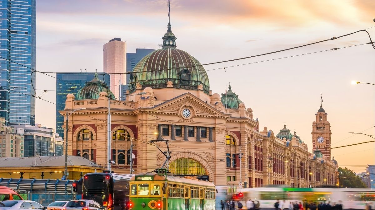 メルボルンのフリンダース駅
