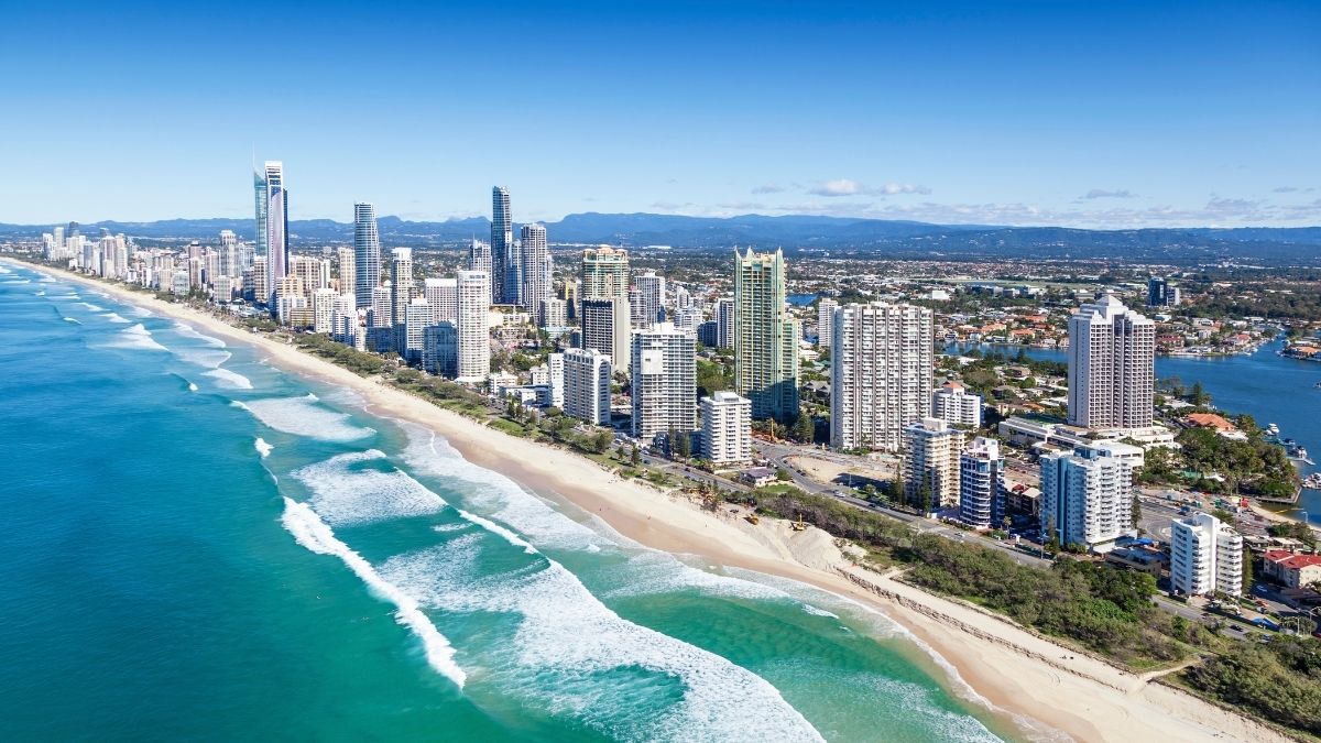 ゴールドコーストのビーチ